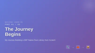 My Journey Building a 3MF Native Rust Library from Scratch