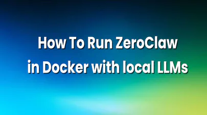 How To Run ZeroClaw in Docker with local LLMs (Qwen3 on an NVIDIA DGX Spark)